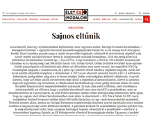 Tablet Screenshot of es.hu