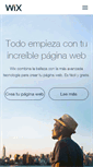 Mobile Screenshot of es.wix.com